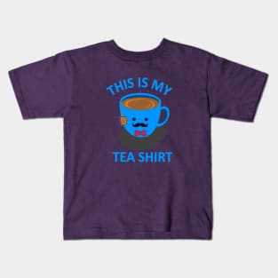 Tea Shirt pun life Kids T-Shirt